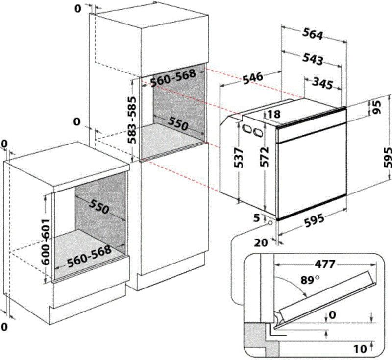 Bauknecht oven inbouw BIK11FH8TS2PT afbeelding 4