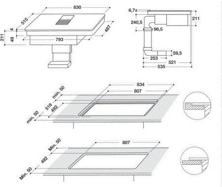 Bauknecht kookplaat inbouw BVH922BK/1 afbeelding 4