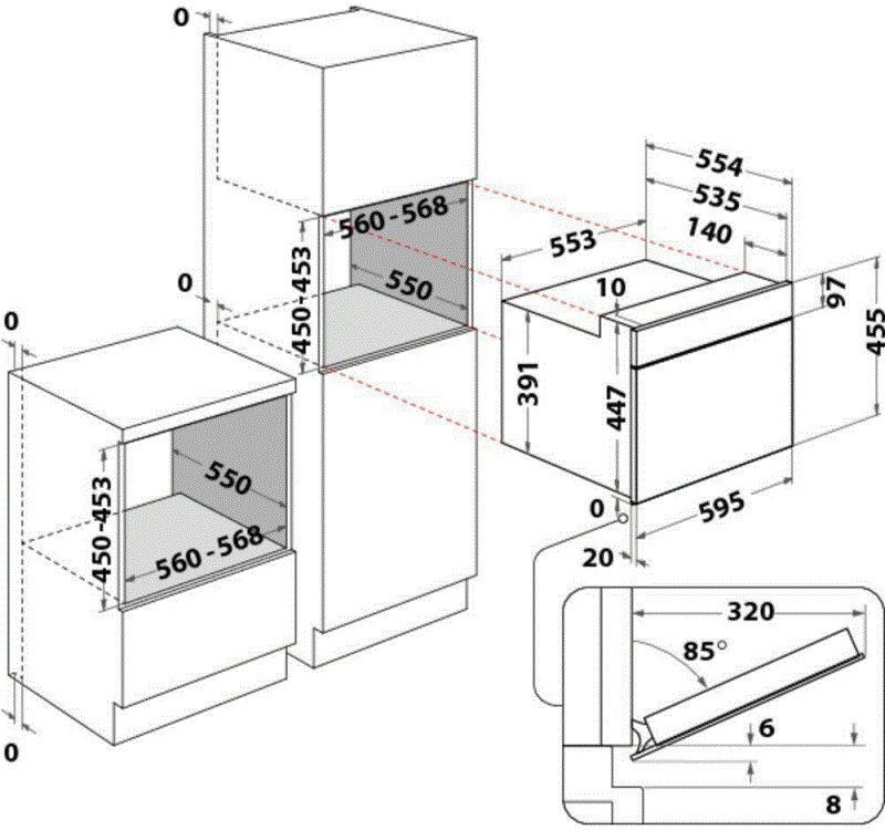 Bauknecht EMPK9P645PT inbouw magnetron afbeelding 5