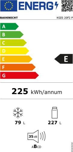 Bauknecht KGIS20F2P inbouw koelkast afbeelding 5