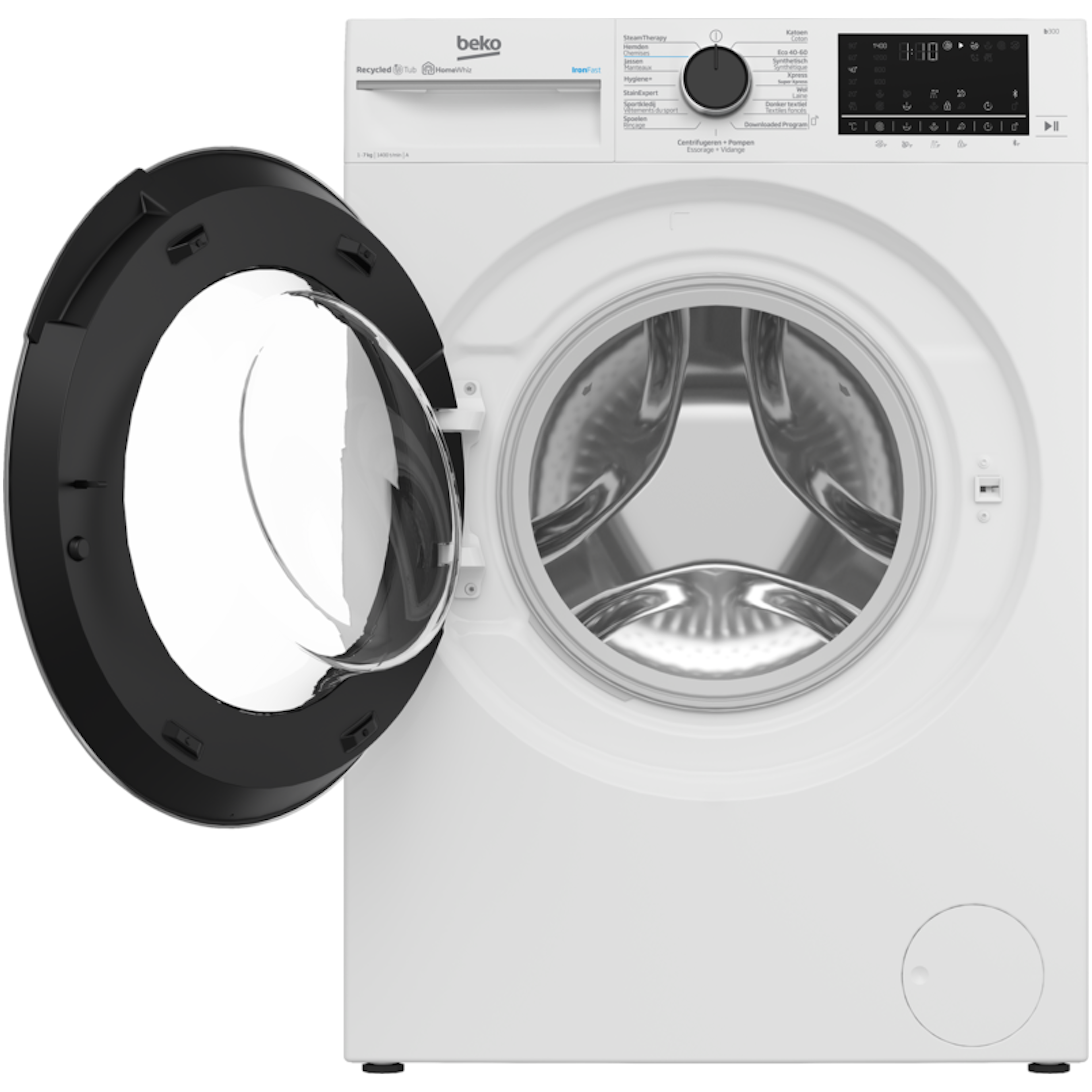 Beko wasmachine B3WFU57411W afbeelding 3
