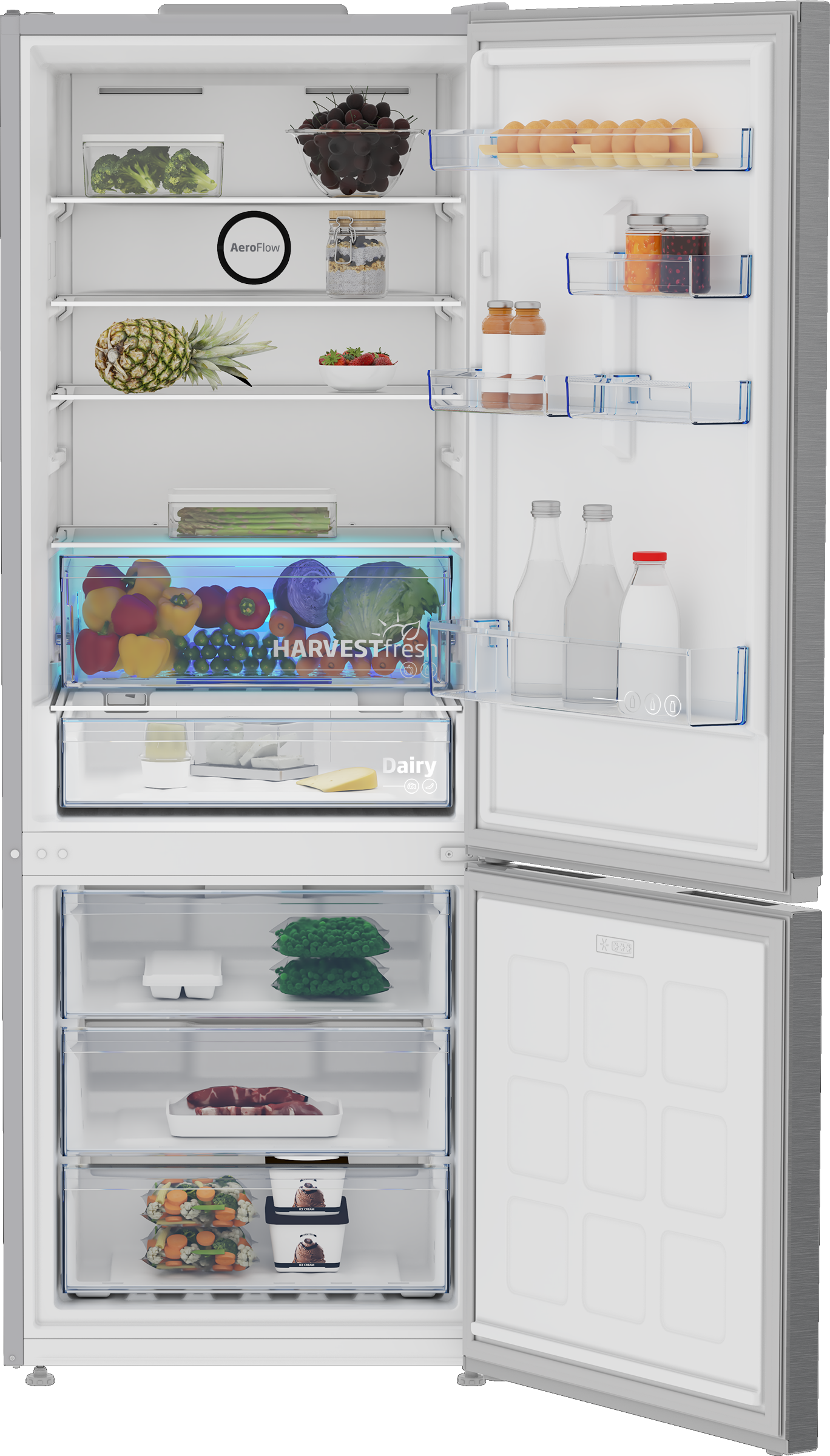 Beko koelkast vrijstaand B5RCNE565HXP afbeelding 4