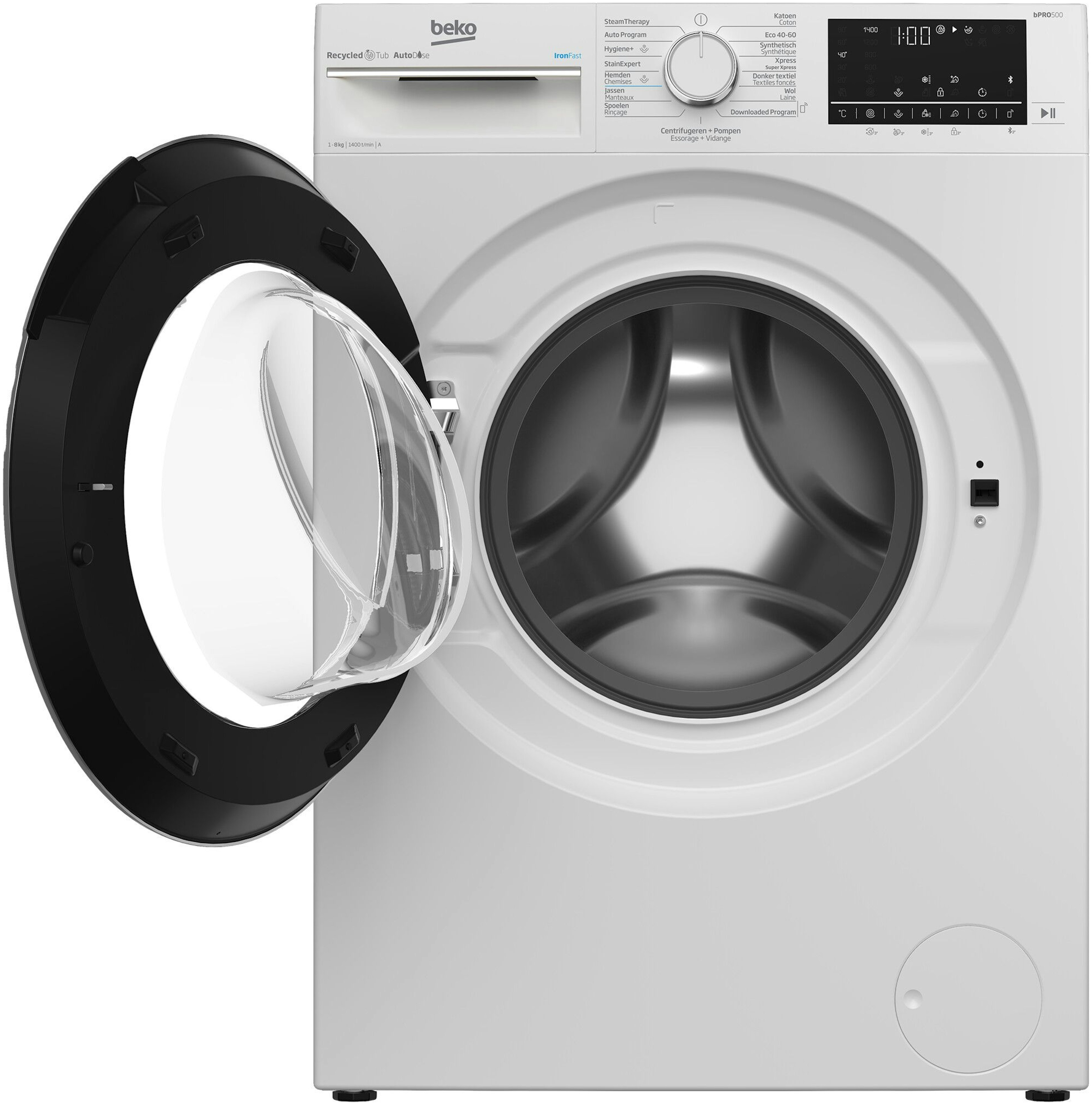 Beko B5WT584106W  wasmachine afbeelding 6