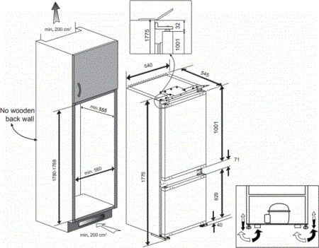BCHA275K3SN Beko afbeelding 2