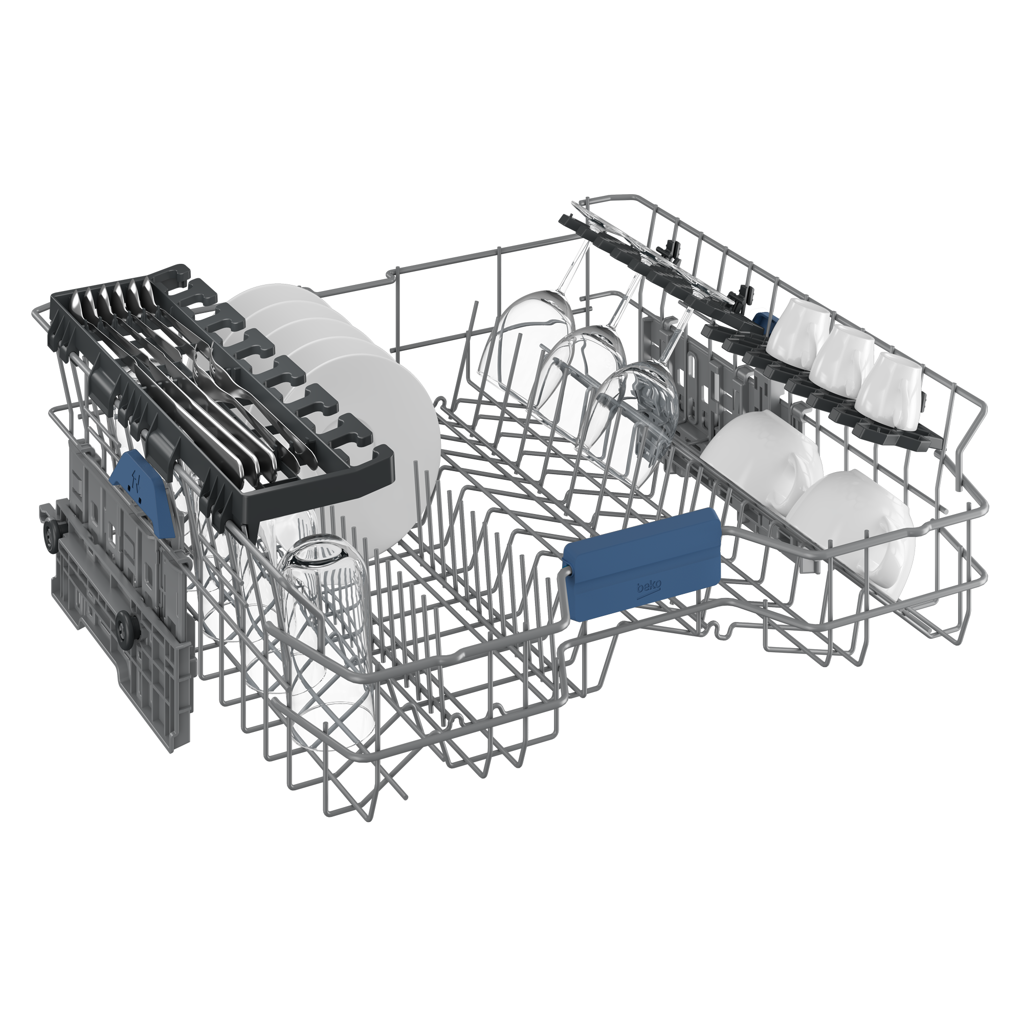 Beko vaatwasser vrijstaand BDFN26460G afbeelding 4