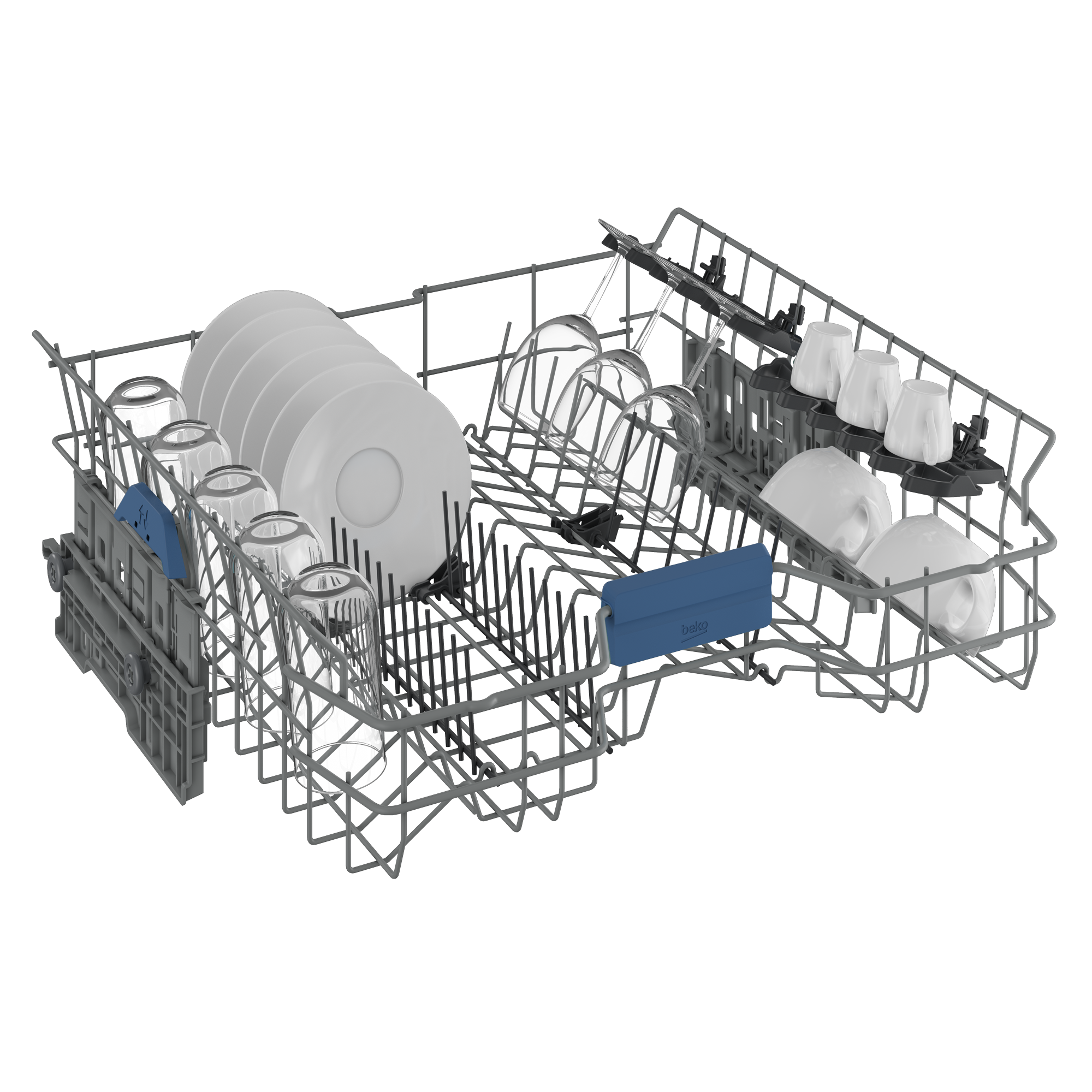 Beko BDFN26560XP vrijstaand vaatwasser afbeelding 5