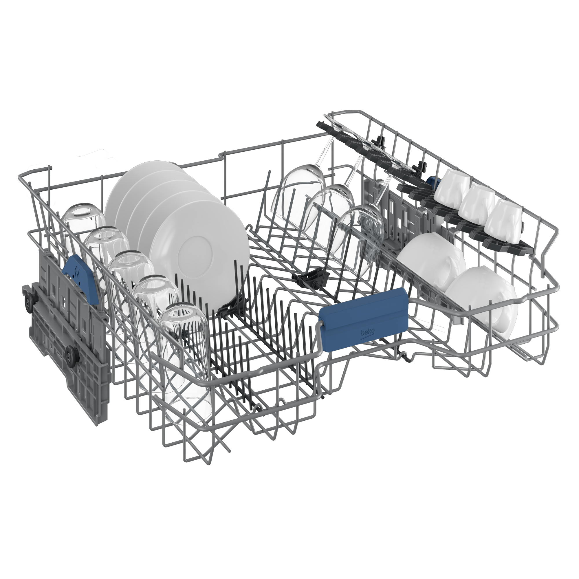 Beko BDFN26640XC vrijstaand vaatwasser afbeelding 5