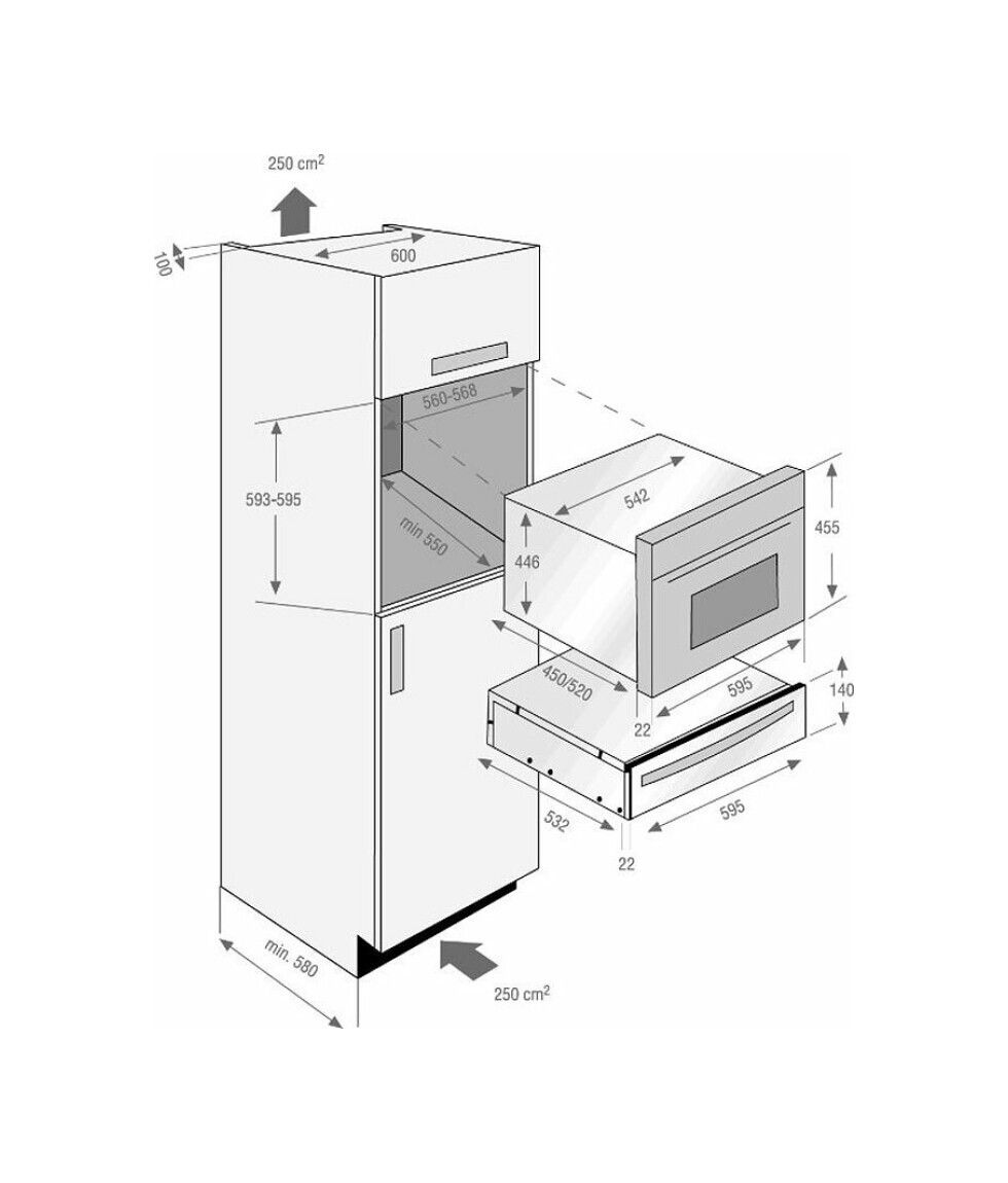 Beko warmhoudlade BDRW11400FDX afbeelding 3