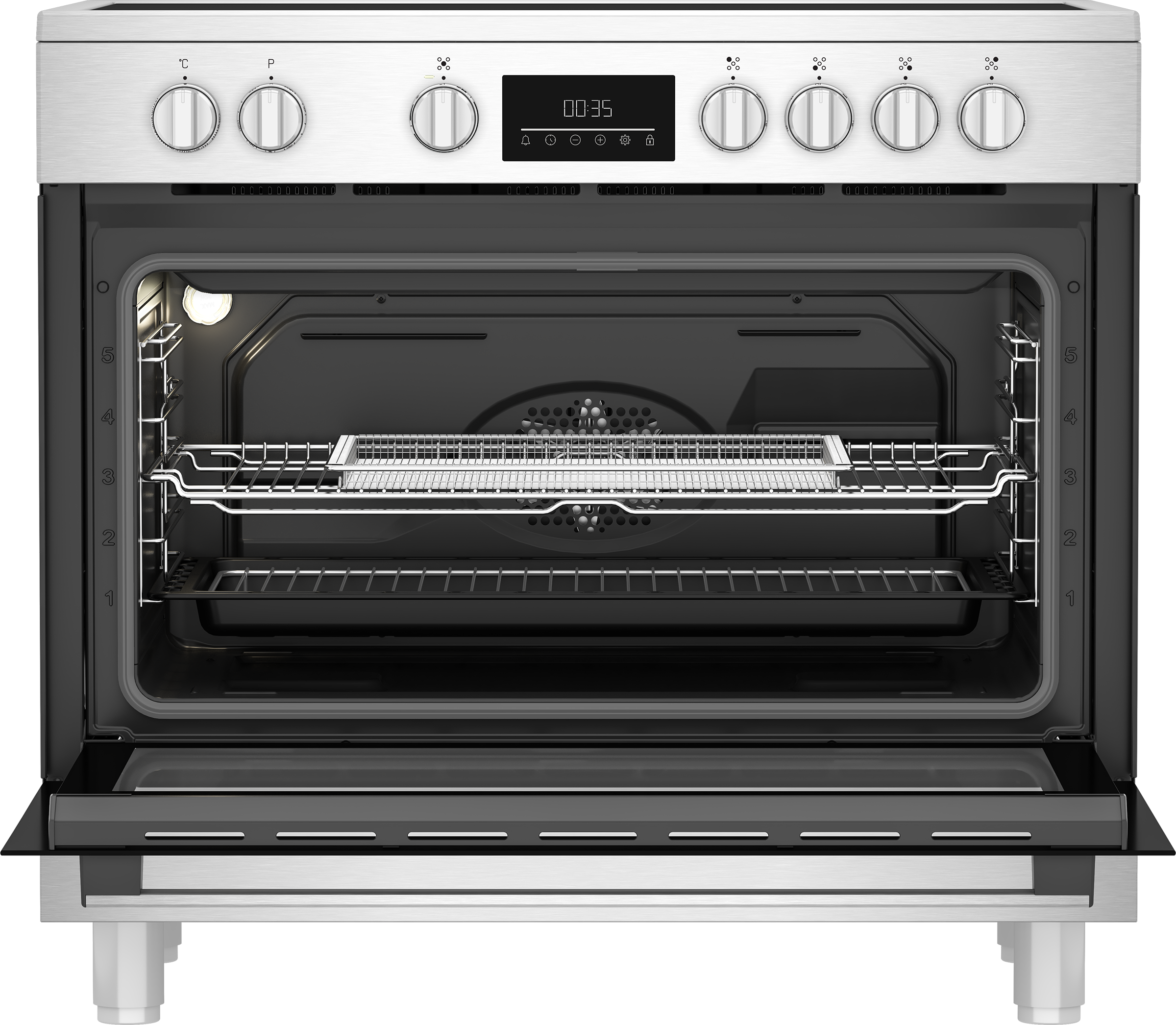 Beko BGM 30203 EX  fornuis afbeelding 5