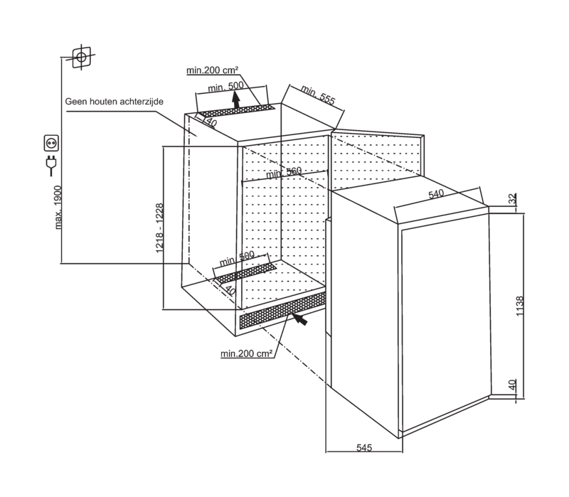 Beko koelkast BLSA210M4SN afbeelding 3