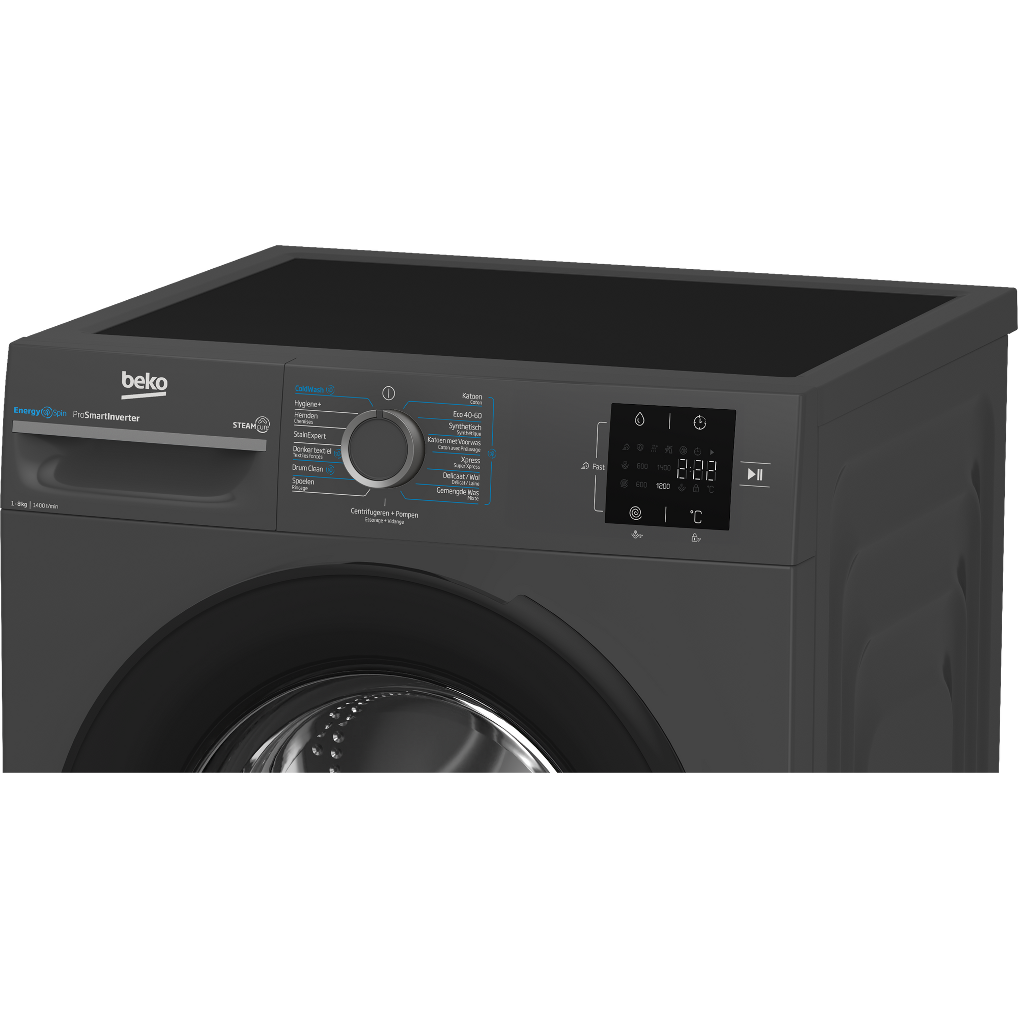 Beko wasmachine BM3WFT3841A afbeelding 8