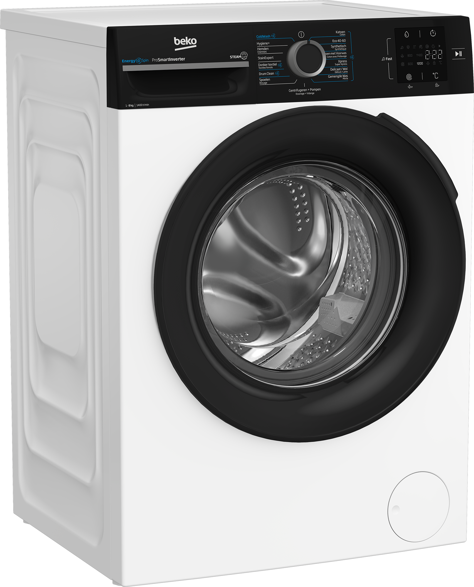 Beko wasmachine  BM3WFT3841B afbeelding 4