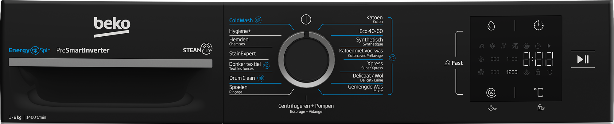 BM3WFT3841B van Beko afbeelding 6