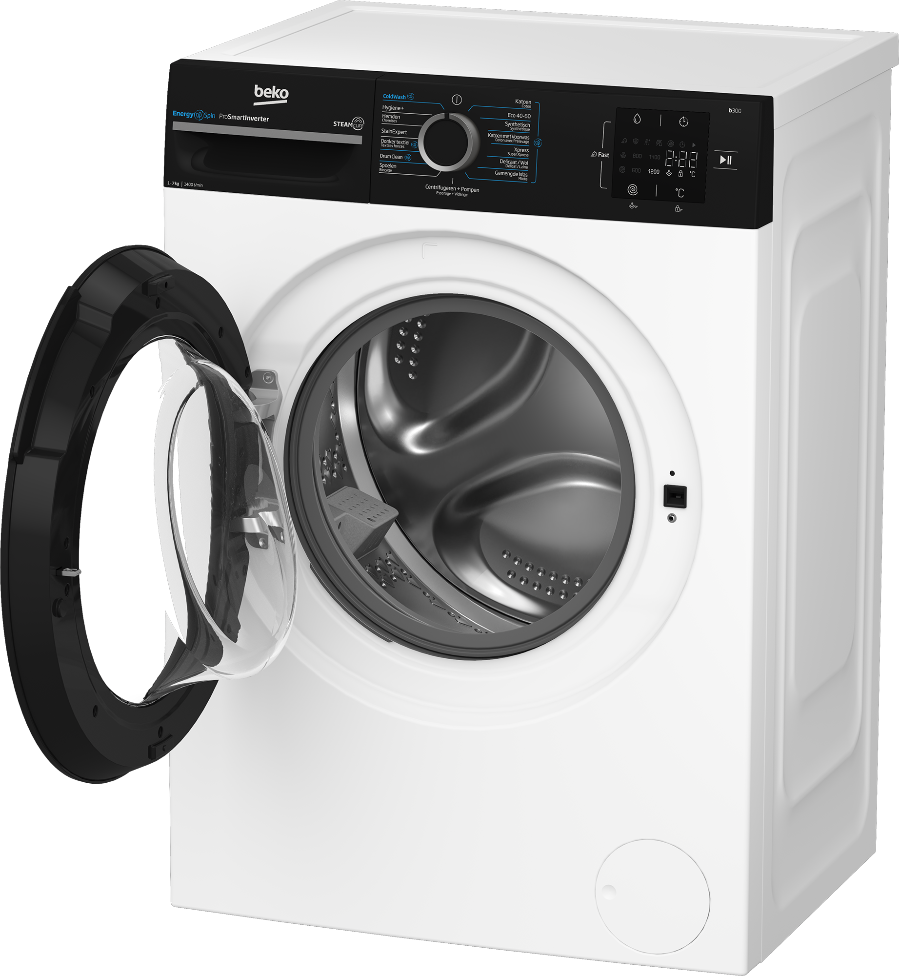 Beko wasmachine BM3WFU3741B afbeelding 8