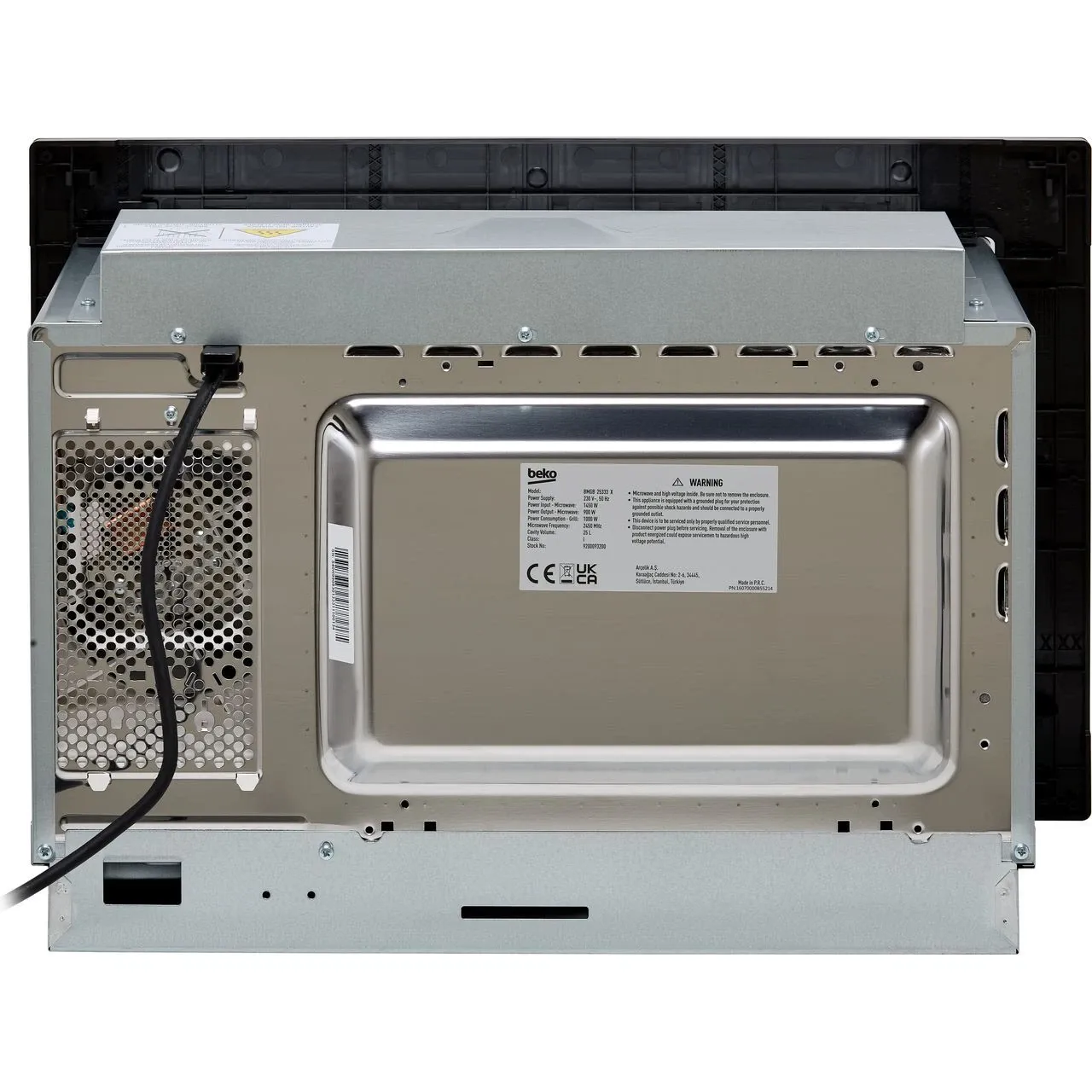 Beko magnetron inbouw BMGB25333X afbeelding 4