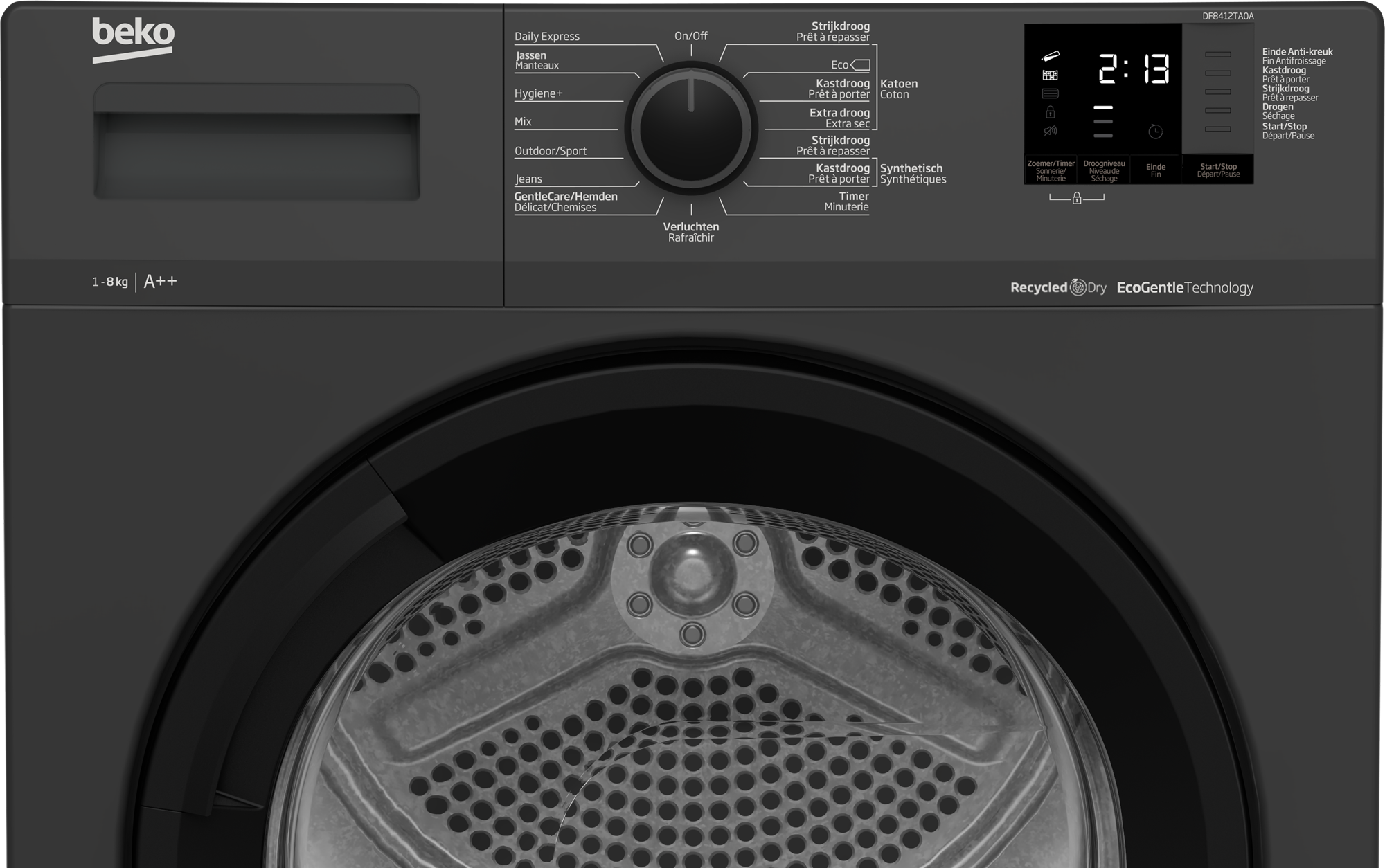 Beko wasdroger  DF8412TA0A afbeelding 4