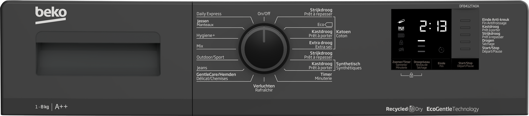 Beko DF8412TA0A  wasdroger afbeelding 5