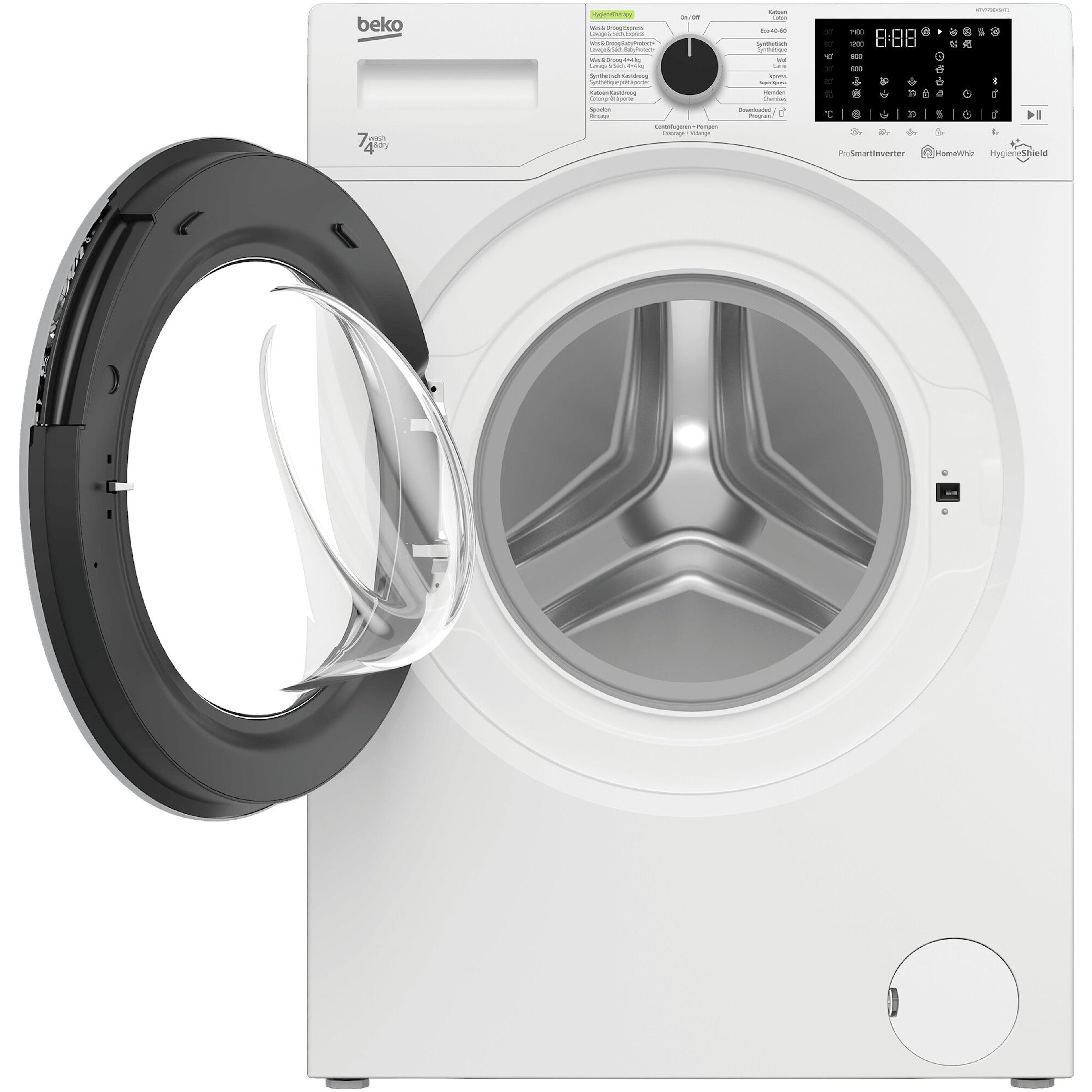 Beko wasmachine HTV7736XSHT1 afbeelding 3