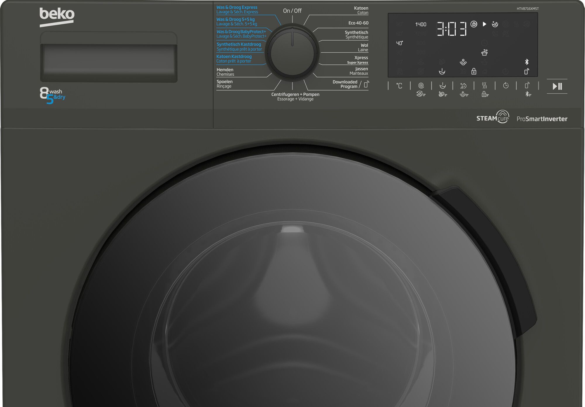 Beko wasmachine HTV8716XMST afbeelding 3