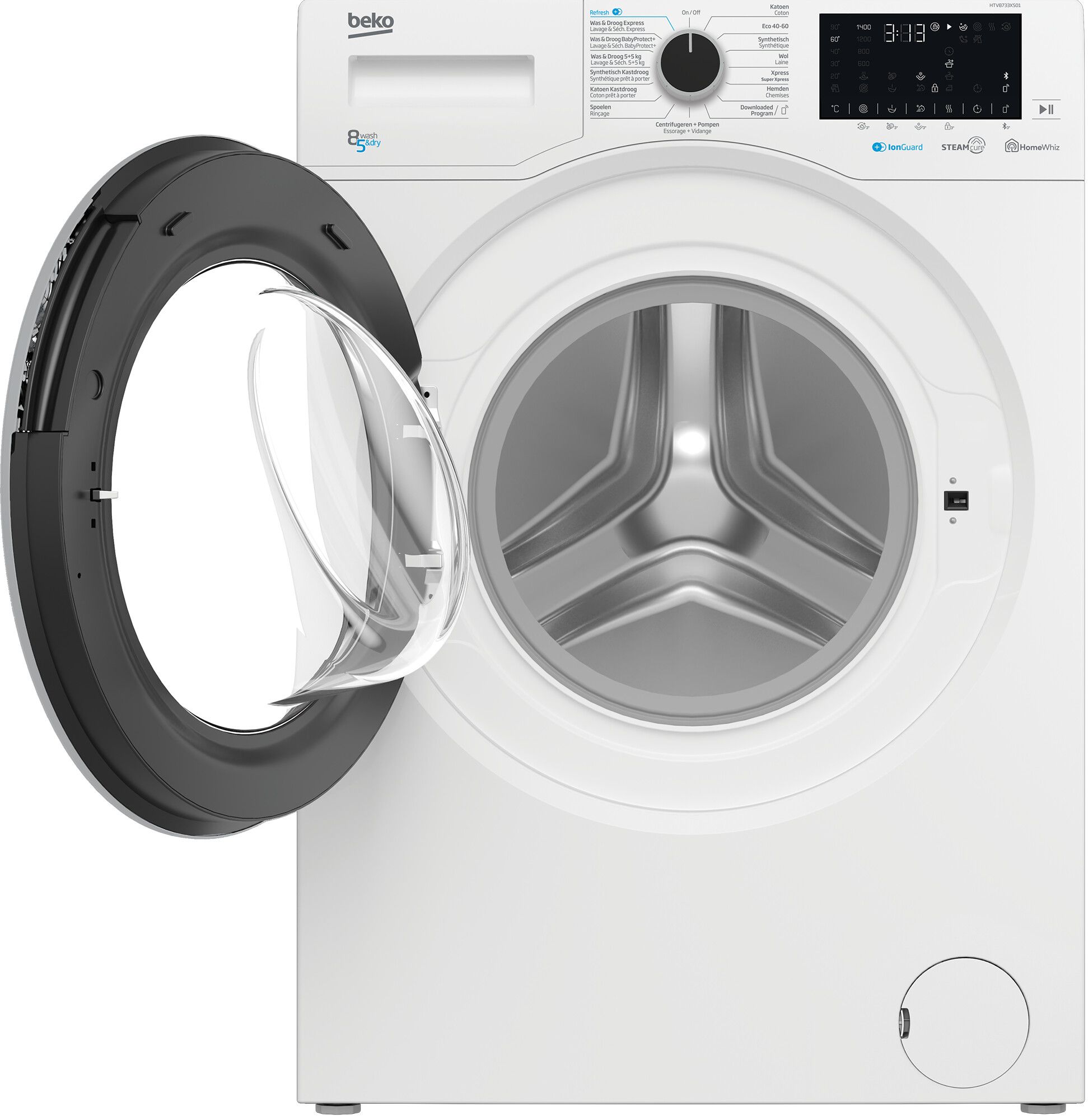 Beko wasmachine HTV8733XS01 afbeelding 3