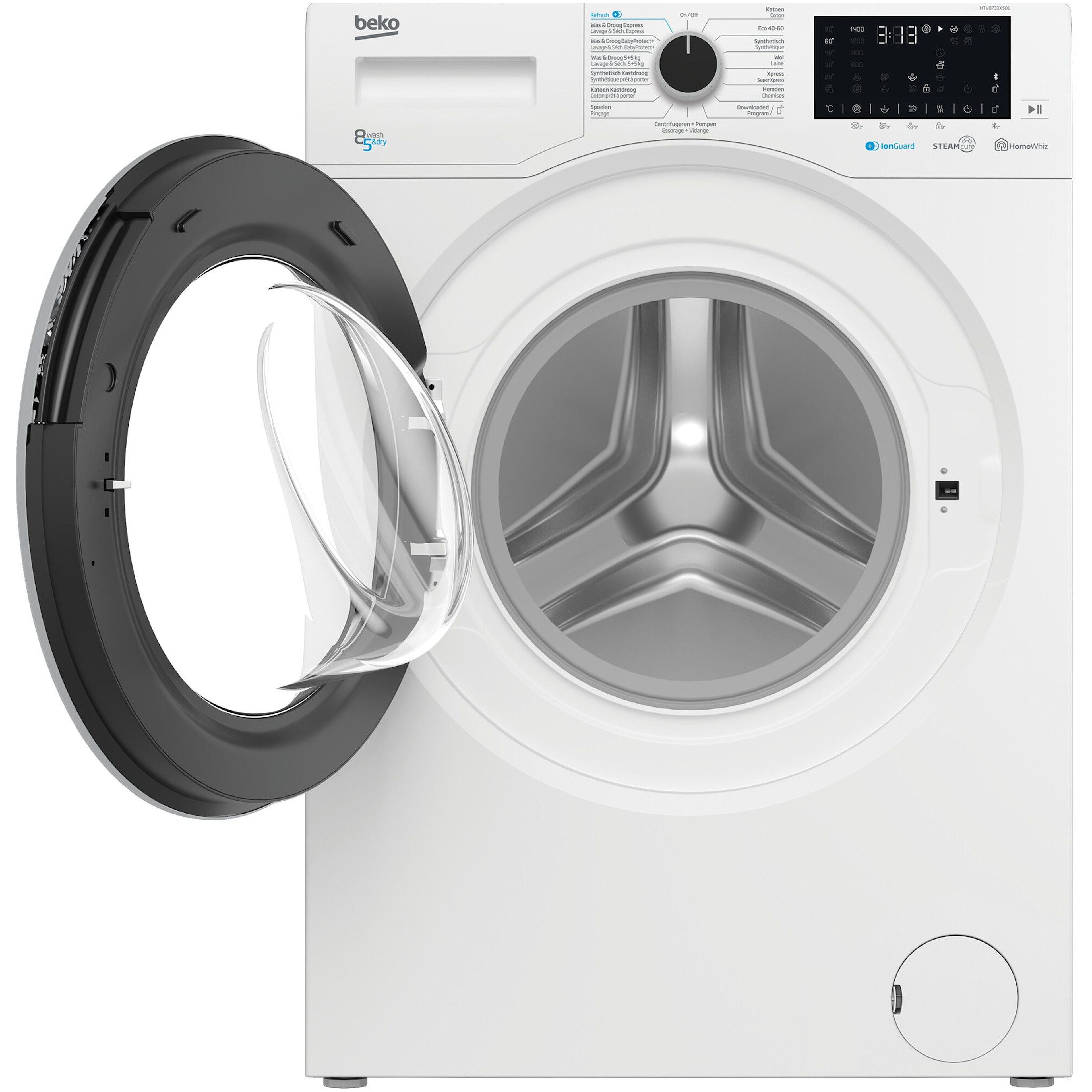 Beko wasmachine HTV8733XS01 afbeelding 3