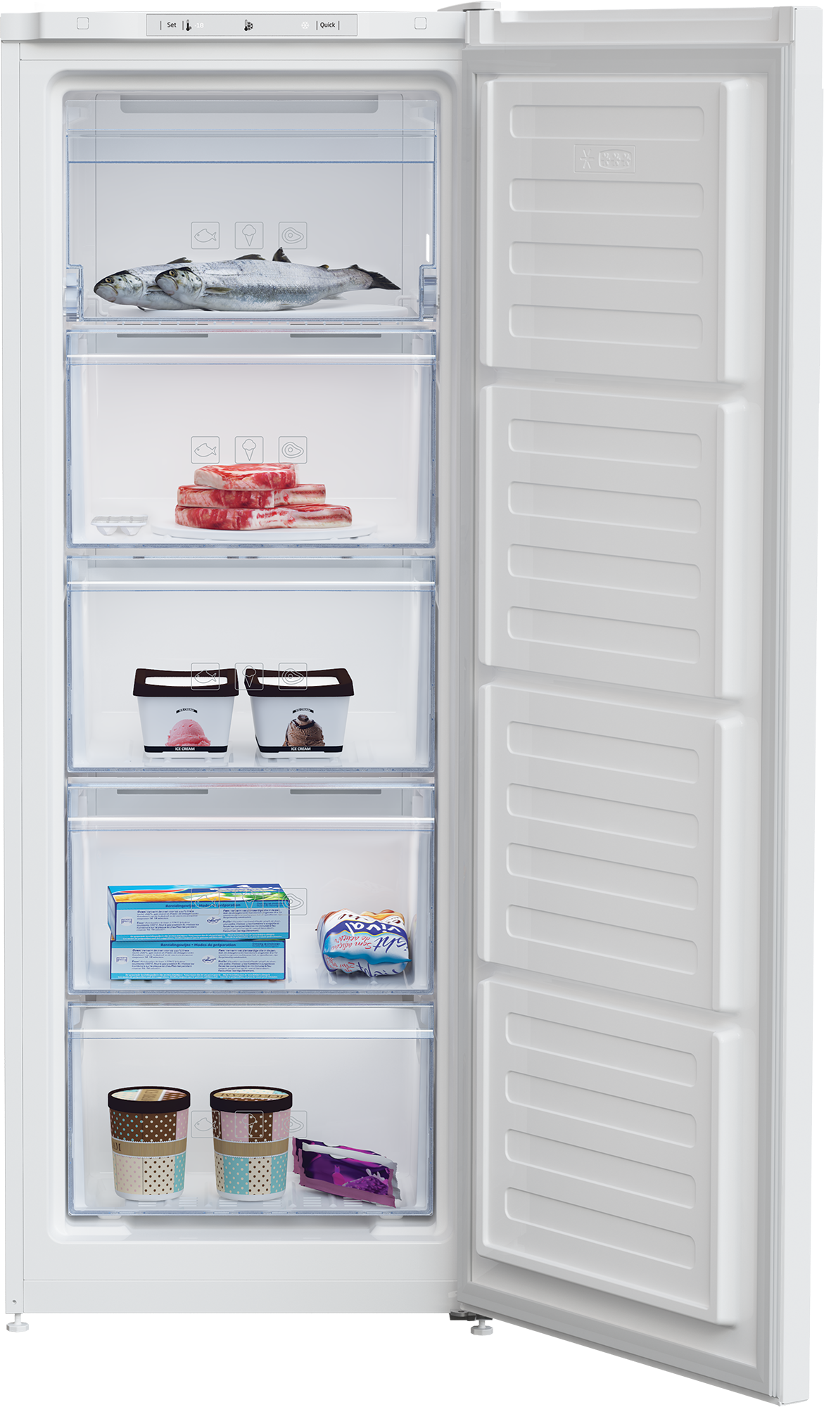 Beko vriezer RFNM200E40WN afbeelding 3