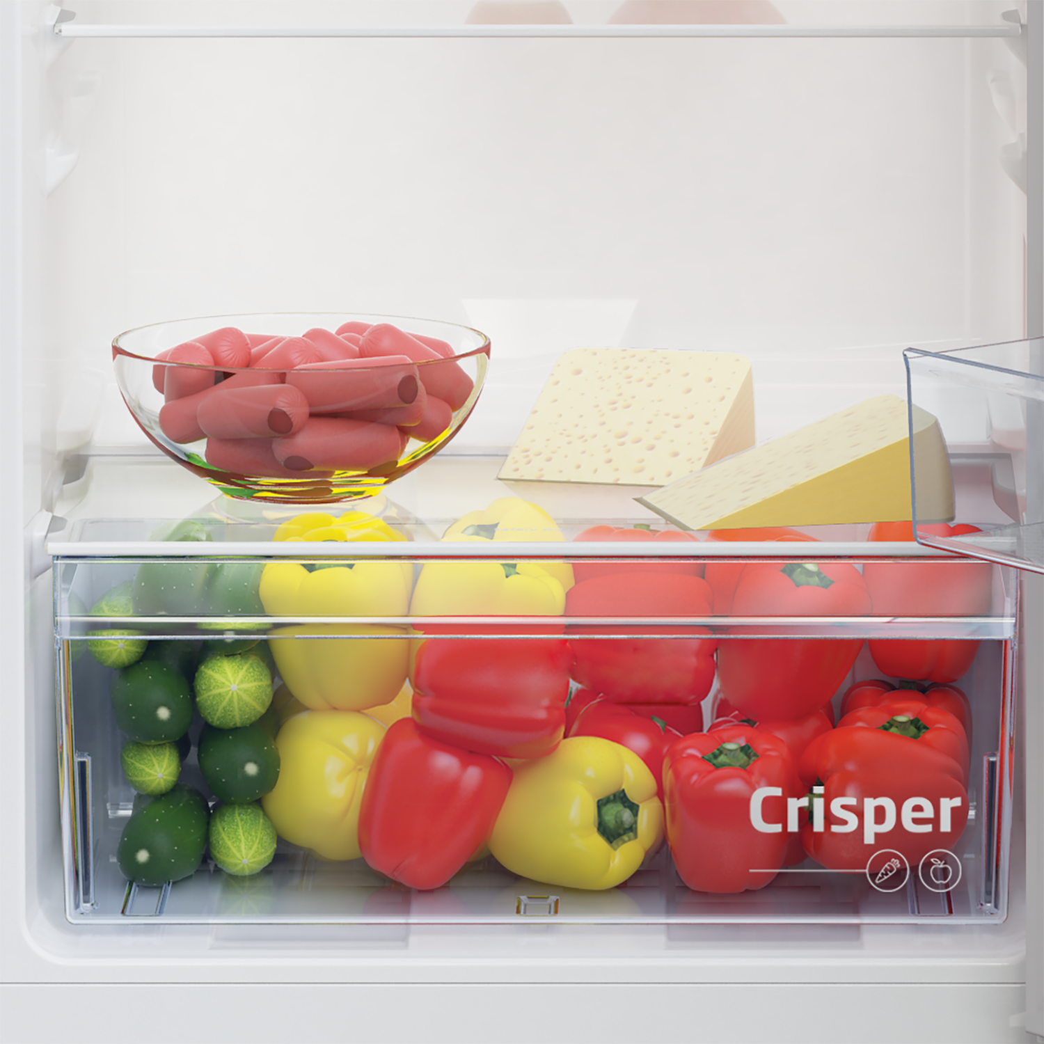 Beko RSSE265K40WN vrijstaand koelkast afbeelding 5