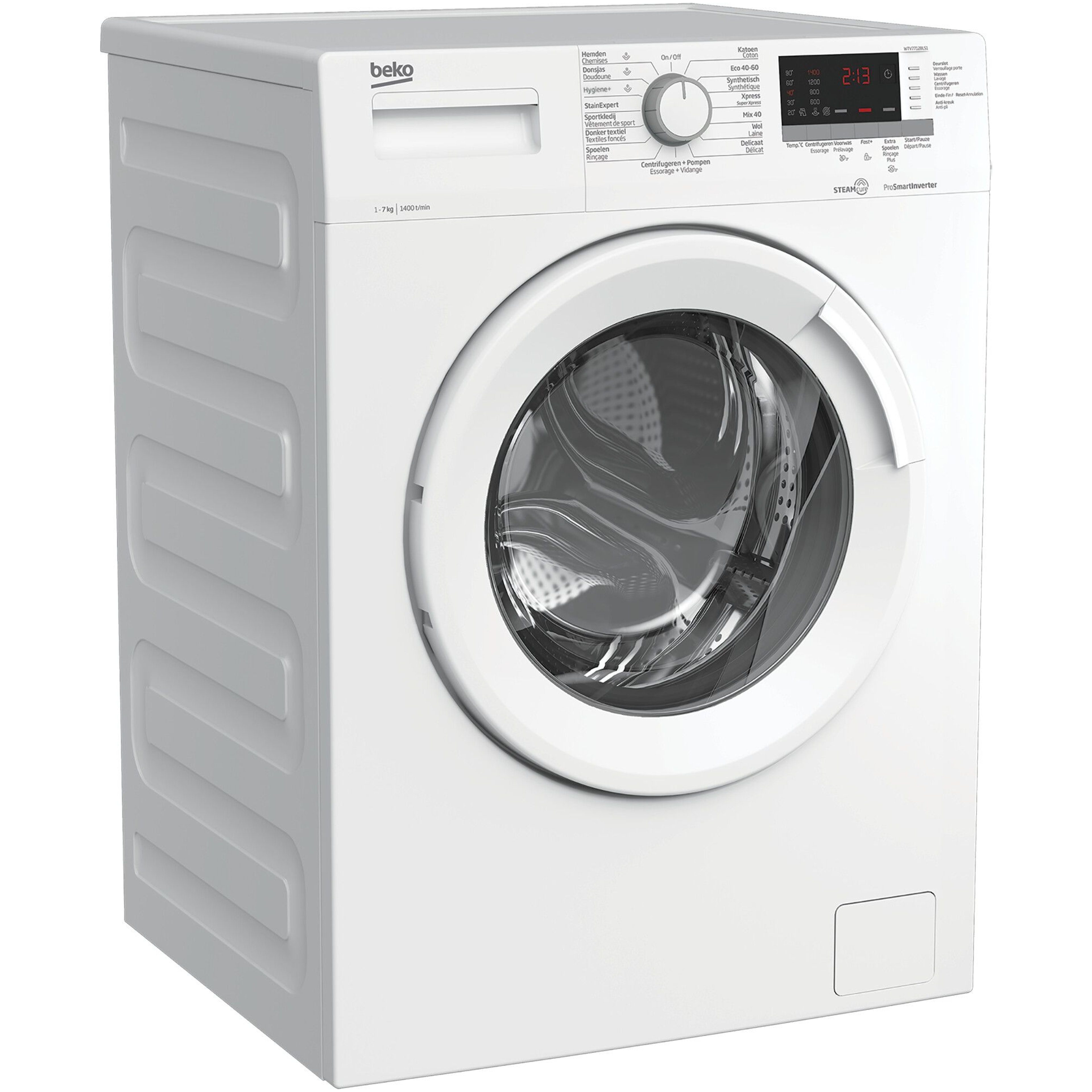 Beko wasmachine WTV7712BLS1 afbeelding 3