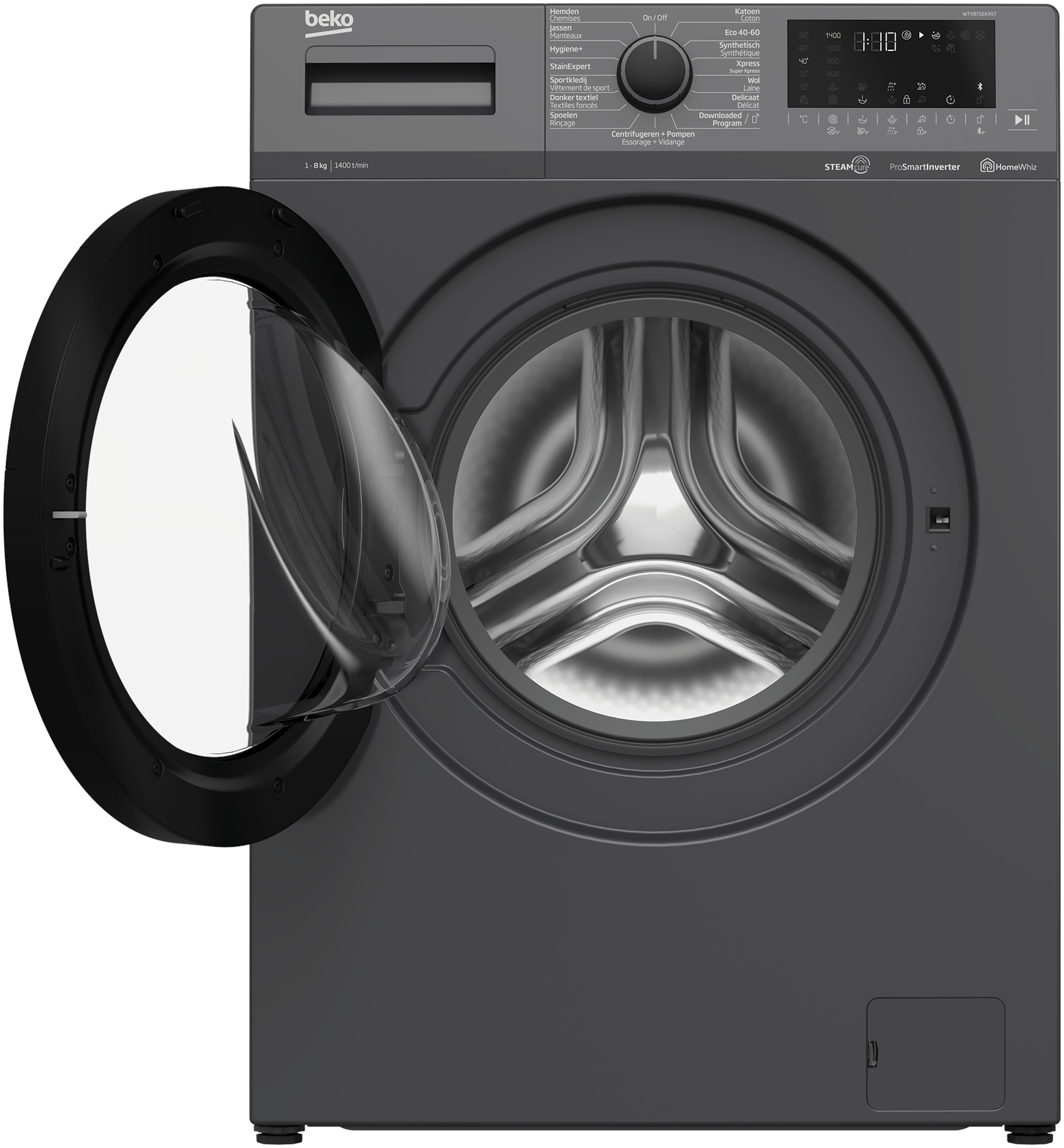 Beko wasmachine WTV8716XAST afbeelding 3