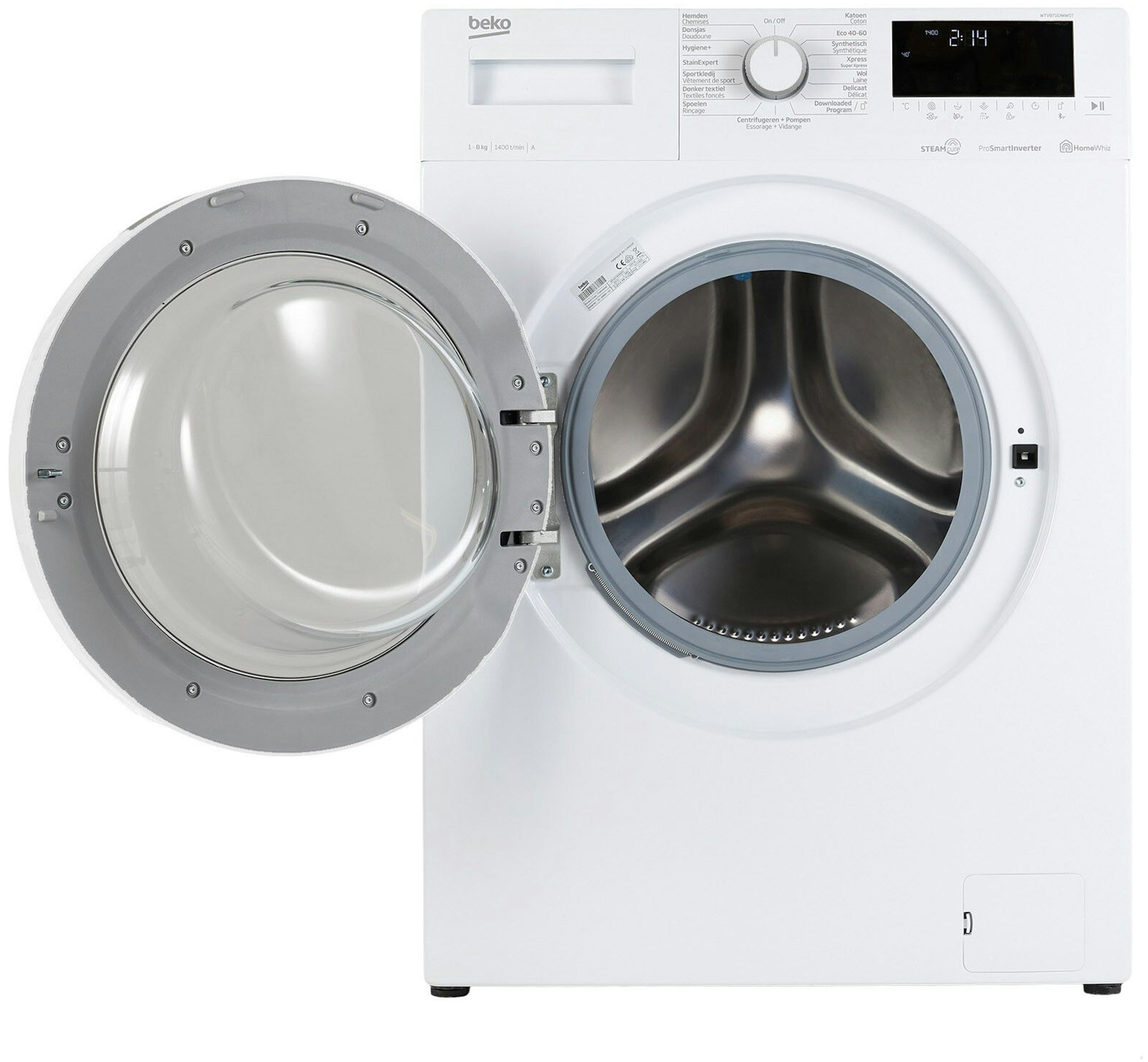 Beko wasmachine  WTV8716XWWST afbeelding 4