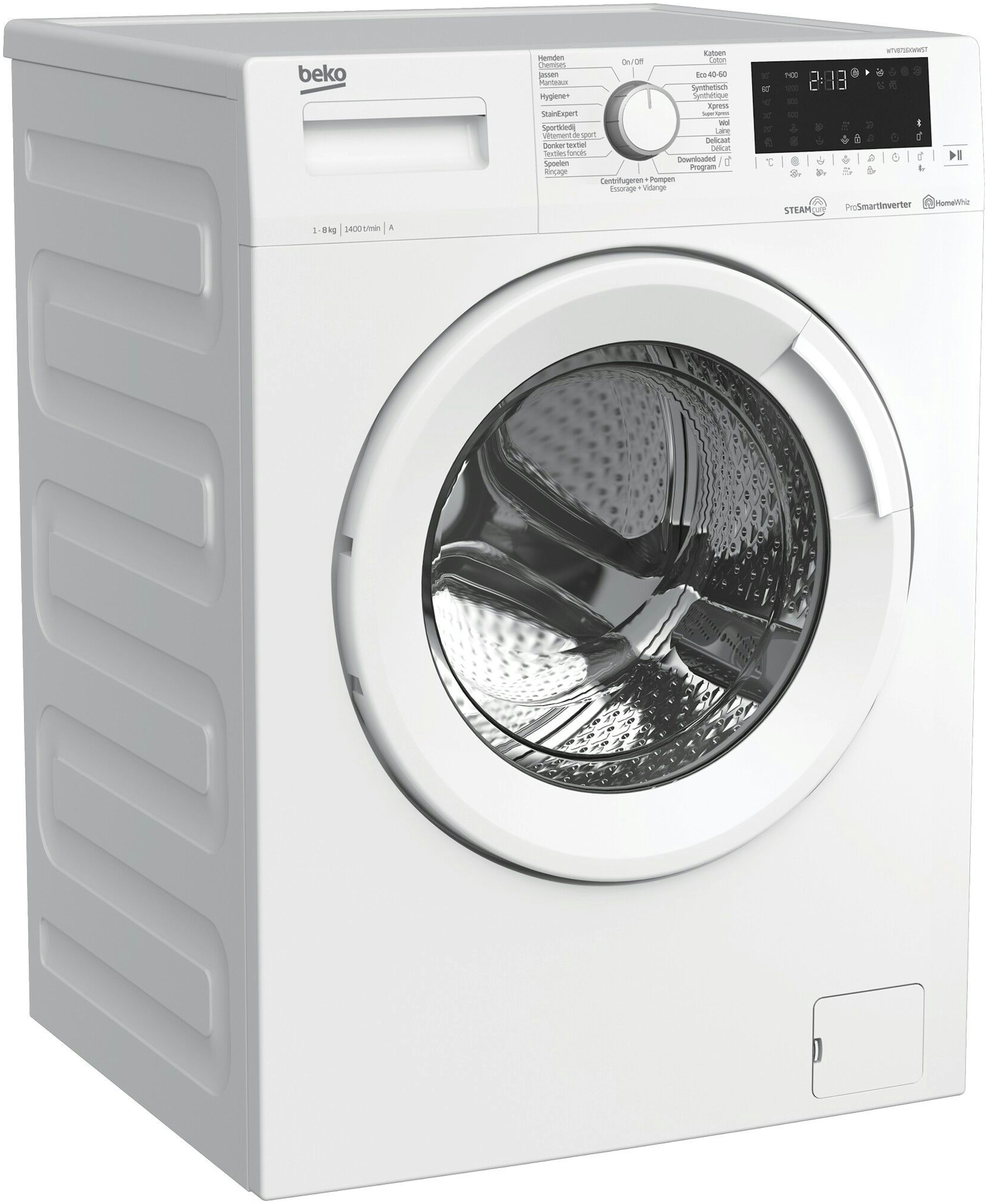 Beko wasmachine WTV8716XWWST afbeelding 3