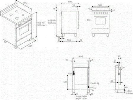 AM64C61CX-19 Bertazzoni afbeelding 2
