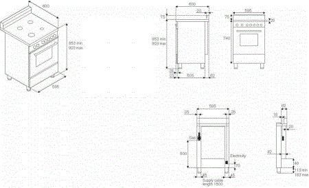 AM64IND61CNE-19 Bertazzoni afbeelding 2
