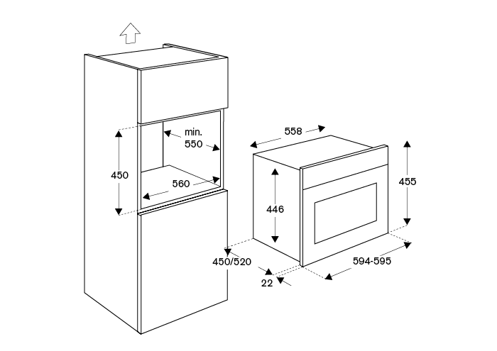 Bertazzoni magnetron F457HERMWTAC-23 afbeelding 3