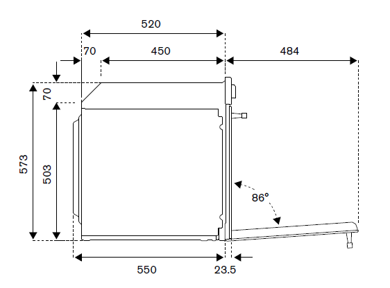 Bertazzoni F6011PROPTN-23