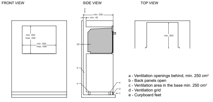 Bertazzoni magnetron inbouw FMOD4053MLB1 afbeelding 4
