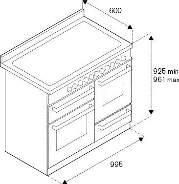 HER105I3ENET Bertazzoni afbeelding 2