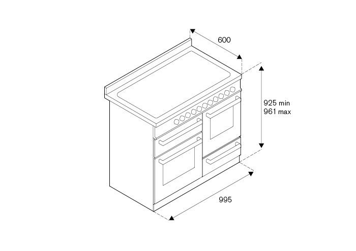 Bertazzoni HER106L3EAVT