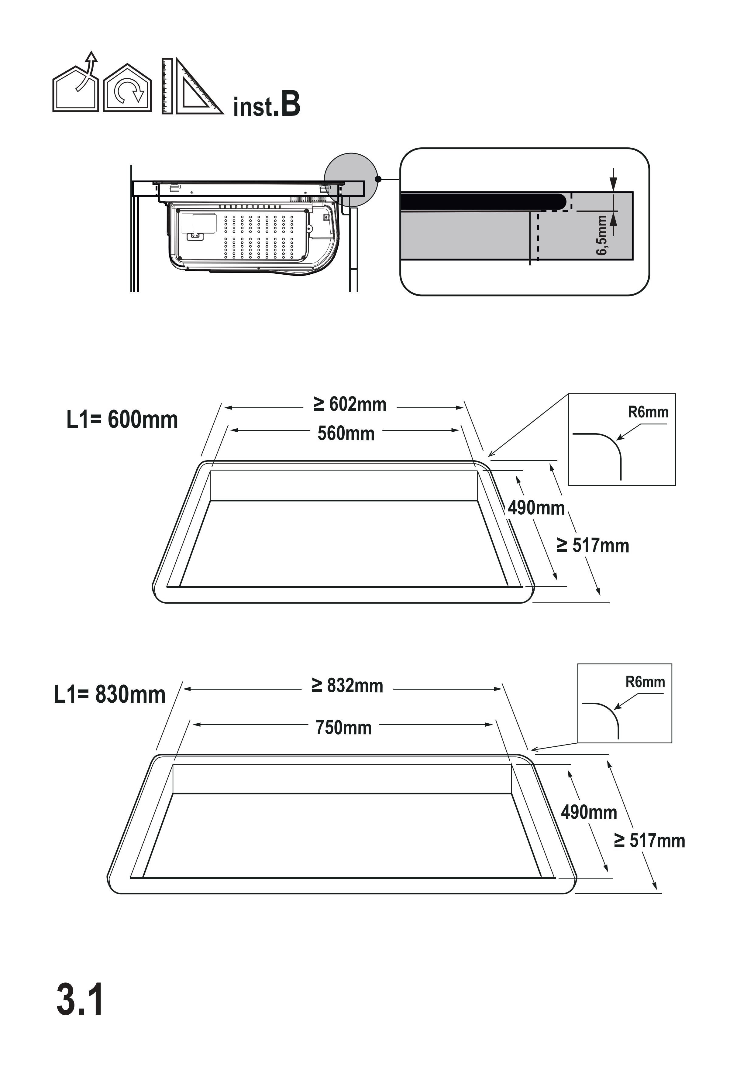 Bertazzoni kookplaat P804ICH30NP afbeelding 3