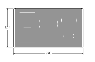 Bertazzoni kookplaat P905I1M30GP afbeelding 3