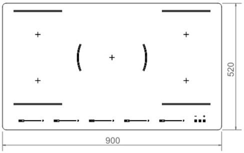P905I2M30NVS Bertazzoni afbeelding 2