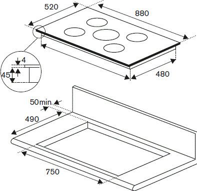 P906IM3G5NE Bertazzoni afbeelding 2