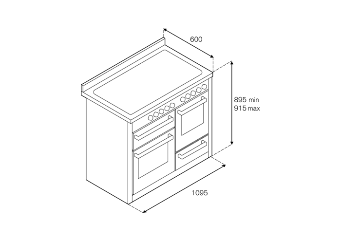 PRO115I3ENET van Bertazzoni afbeelding 5