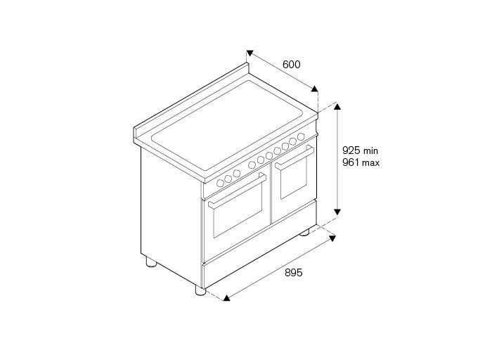 Bertazzoni PRO96L2ENET