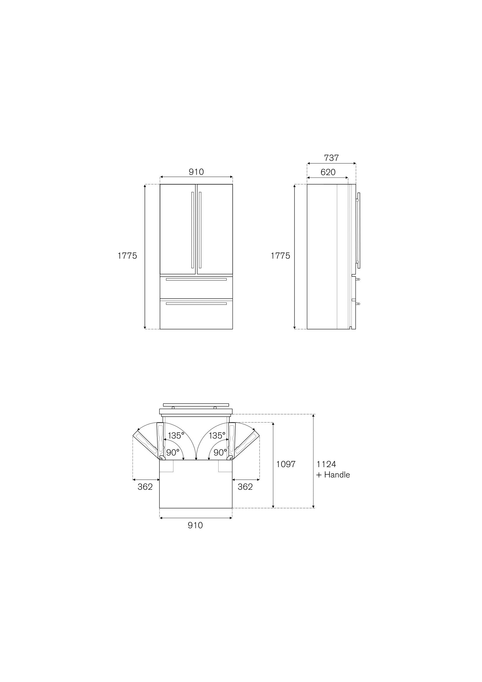 Bertazzoni REF904FFNXTC