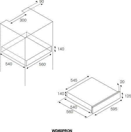 WD60PRON Bertazzoni afbeelding 2