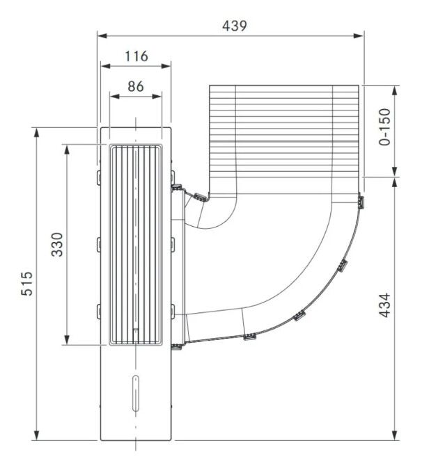 Bora CKASE2AB  afzuigkap afbeelding 5