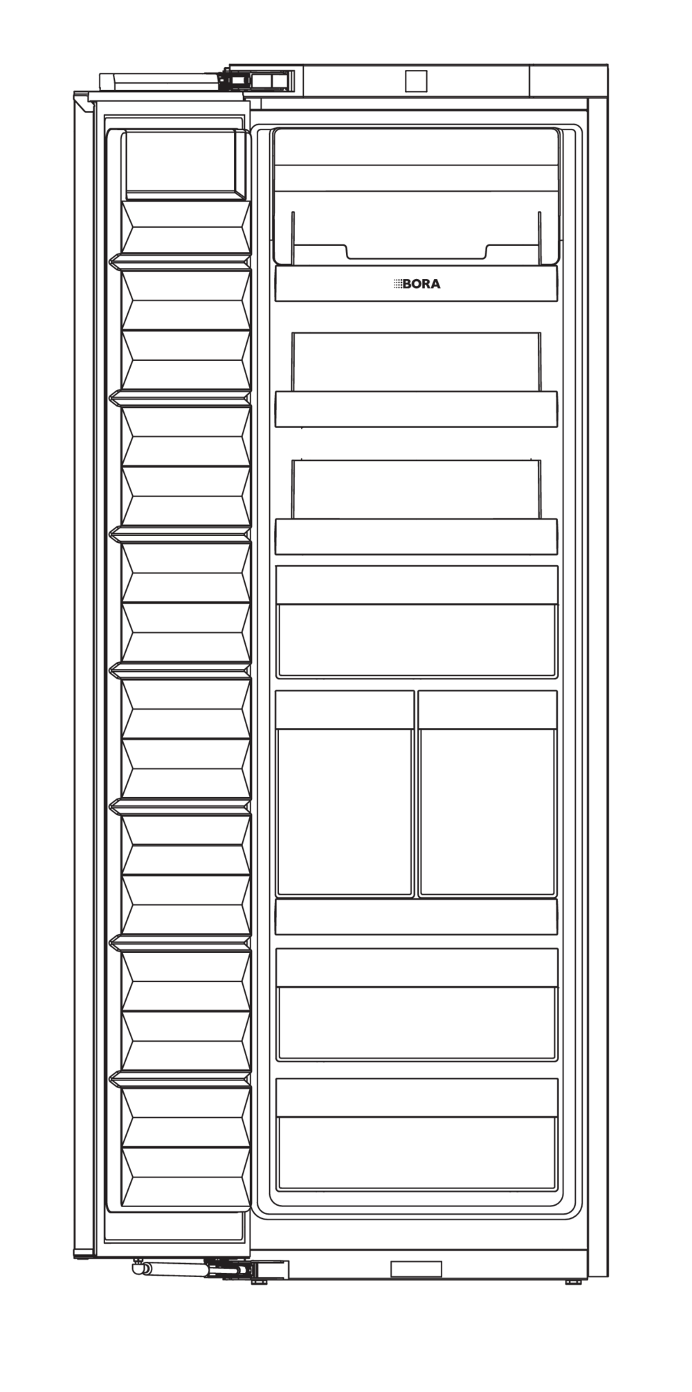 Bora vriezer F178GWS1 afbeelding 3