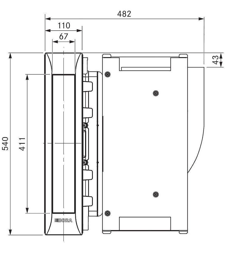 Bora afzuigkap  PKA afbeelding 4