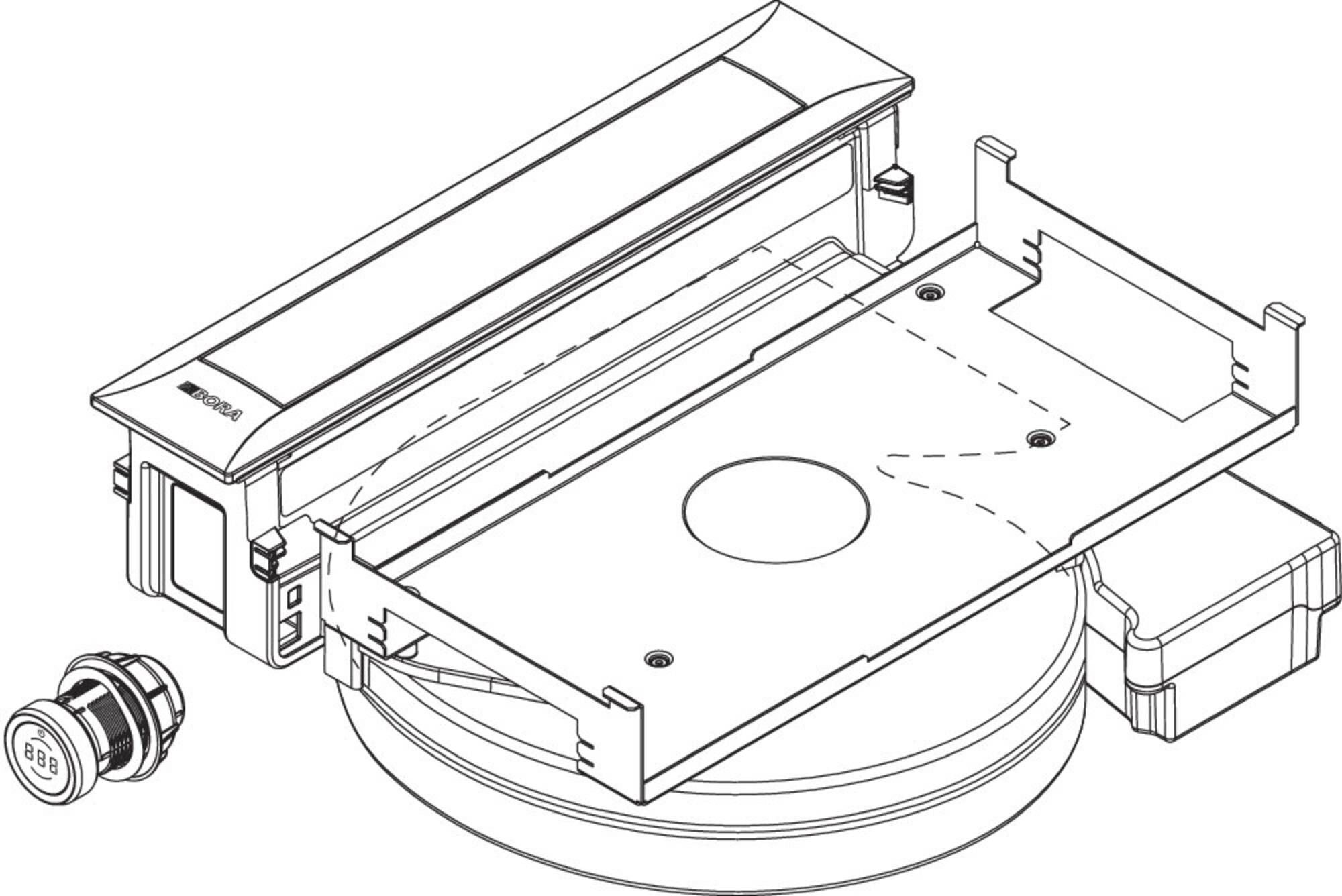 Bora PKAS3AB  afzuigkap afbeelding 5